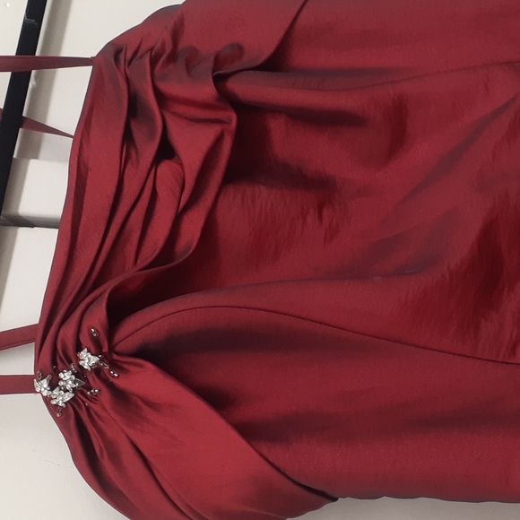 Barbiecore Prom Wedding Party Berry Pink strapless Princess ball gown Dress XS - Picture 9 of 16